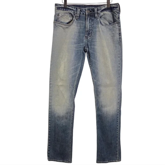 Buffalo David Bitton Evan-X Slim Straight Jeans 31x34 Stretch - Picture 2 of 7